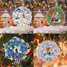 Load image into Gallery viewer, Christmas-Single Side Drill-Diamond Wreath
