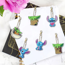 Load image into Gallery viewer, 6pcs Cartoon Double-sided Keychain
