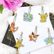 Load image into Gallery viewer, 6pcs Cartoon Double-sided Keychain
